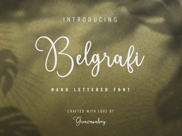 A Web Designer's Review of Belgrafi Font