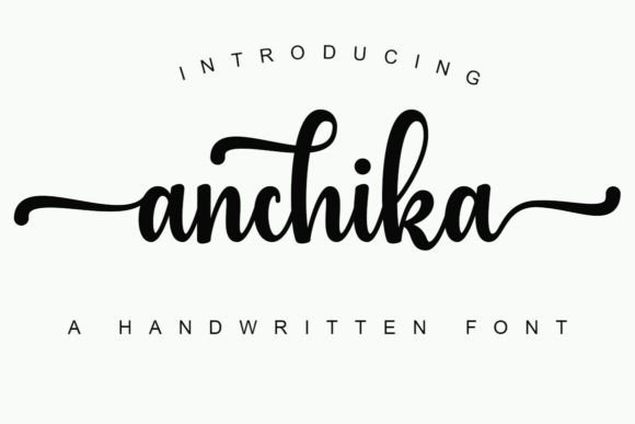 Anchika: The Script Font for Campaigns That Need a Touch of Personality