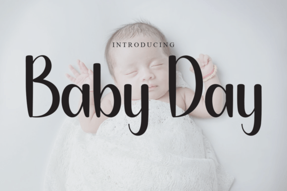 Baby Day: A Script Font That Elevates Editorial Design