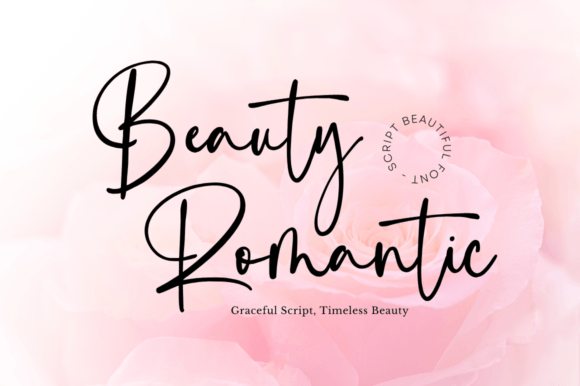 Beauty Romantic: A Script Font Review for Brand Designers