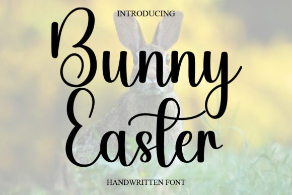 Bringing Editorial Elegance to Modern Layouts with Bunny Easter Font