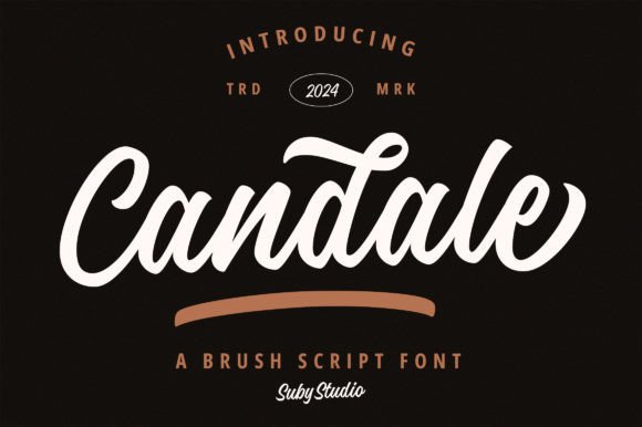 Candale: A Vintage Script Font for Handmade Elegance