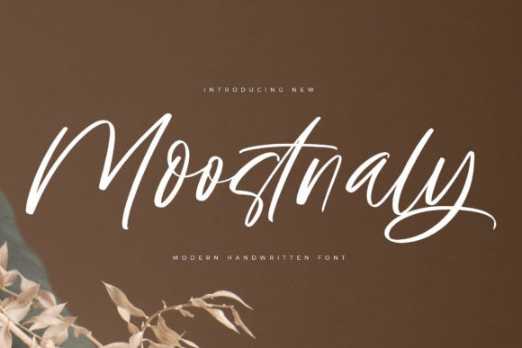 Choosing Moostnaly: An Elegant Script Font for Editorial Design