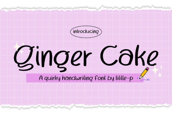 Ginger Cake: A Whimsical Font for Distinctive Digital Designs