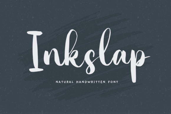Inkslap Font: The Handwritten Typeface for Authentic Campaigns