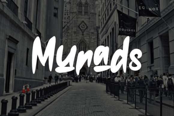 Murads: A Display Font for Editorial Mood and Identity