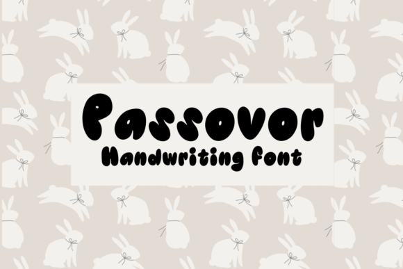 Passovor: A Versatile Handwritten Font for Editorial Mood
