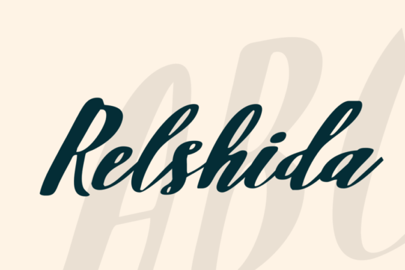 Relshida: A Stylish Script Font for Creative Business Branding