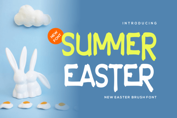 Summer Easter: A Friendly Handwritten Font for Editorial Design
