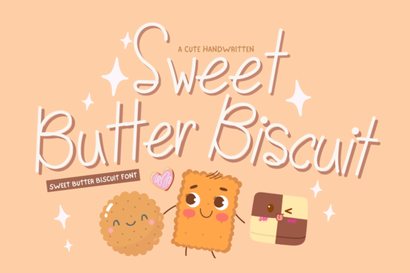 Sweet Butter Biscuit Font Brings a Warm, Handwritten Touch to Creative Projects