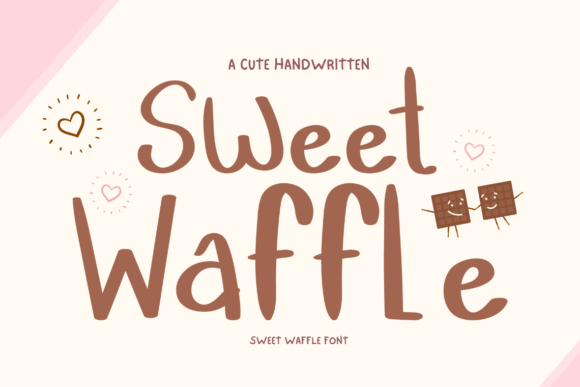 Sweet Waffle: A Handwritten Font for Warm Digital Branding