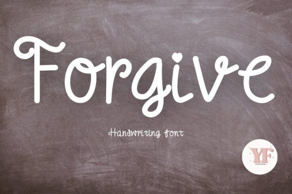 The Forgive Font: My Secret Weapon for Vintage Branding Projects