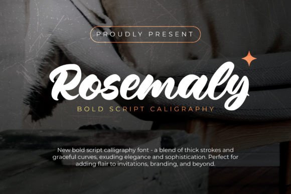 The Rosemaly Script Font: Digital Elegance for Modern Web Design